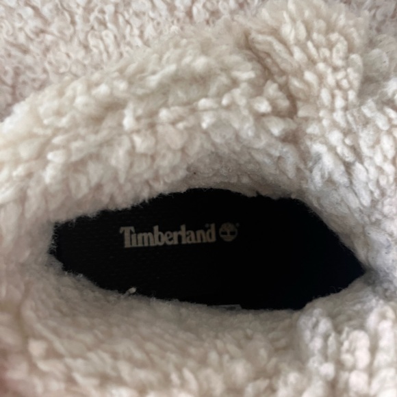 SOLD - Timberland Roll-Top Canvas and Leather Boots Size 4 Junior / 6 Women’s - Picture 9 of 14